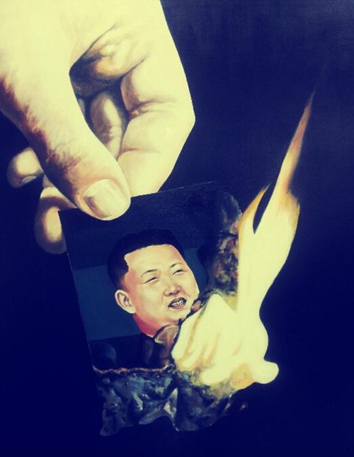 ▲ 강춘혁이 그린 그림  ⓒ 강춘혁