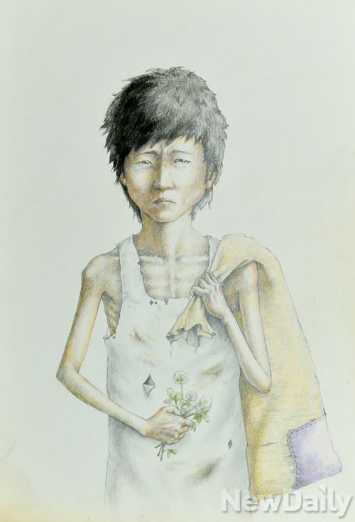 ▲ 강춘혁이 그린 그림ⓒ강춘혁