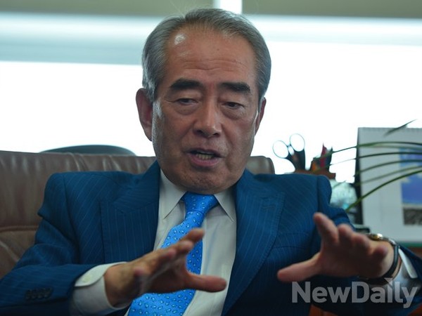 ▲ 김영수 인천아시아경기대회 조직위원회 위원장ⓒ정상윤 뉴데일리 기자