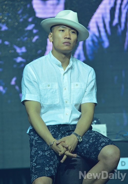 ▲ 다이나믹 듀오의 김윤성(a.k.a. 개코)ⓒ뉴데일리 정상윤 기자