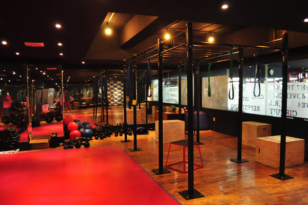 ▲ '김태호 Fit Gym'의 '크로스핏' 박스ⓒ윤희성 기자