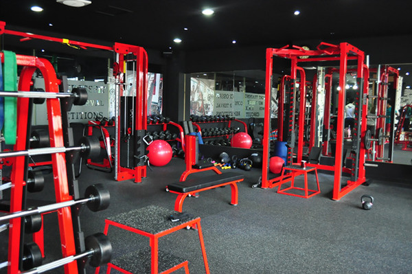 ▲ '김태호 Fit Gym'의 웨이트 트레이닝 공간ⓒ윤희성 기자