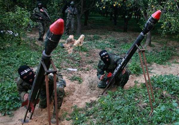 하마스는 유엔의 '인도적 휴전' 제안도 거절하고 이스라엘 민간인을 향해 로켓을 쏘고 있다. [사진: 이스라엘 방위군 블로그]
