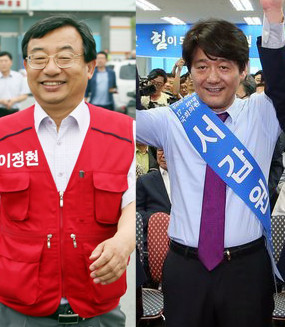 ▲ 이정현 새누리당 후보와 서갑원 새정치민주연합 후보 ⓒ 연합뉴스