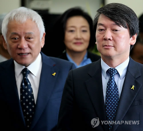 ▲ 새정치민주연합 김한길 안철수 공동대표 ⓒ 연합뉴스