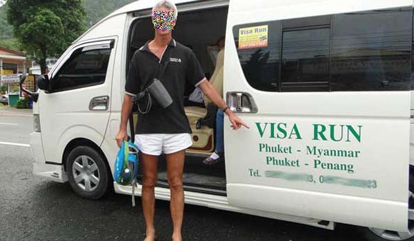 ▲ 태국 정부는 오는 8월부터 '비자런'을 금지한다고 밝혔다. 사진은 한 비자런 업체의 홍보 사진 [사진: 비자런 업체 홈페이지]