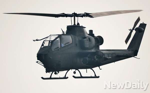 ▲ AH-1S 코브라 공격헬기.ⓒ정상윤 기자