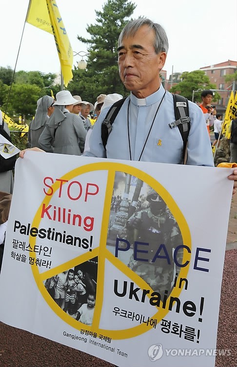 ▲ 교황 방한준비위원장을 맡은  강우일 한국 천주교 주교회의 의장 ⓒ연합뉴스