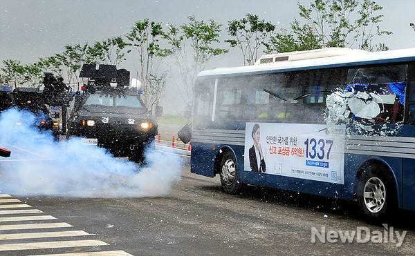 ▲ 2014 인천아시안 경기대회 대테러 종합훈련ⓒCopyright by Newdaily