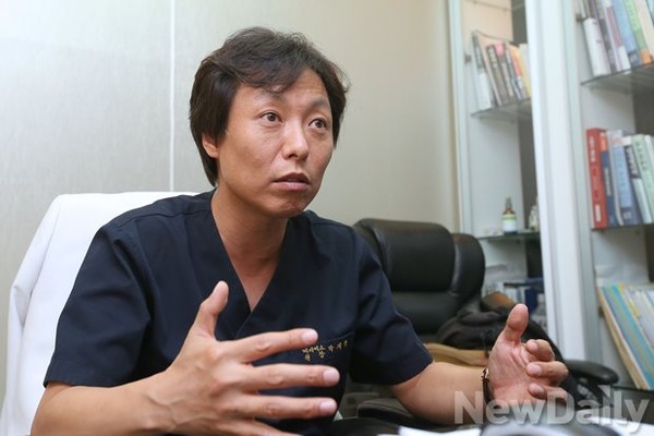 ▲ 박재웅 원장ⓒ뉴데일리 정재훈 기자