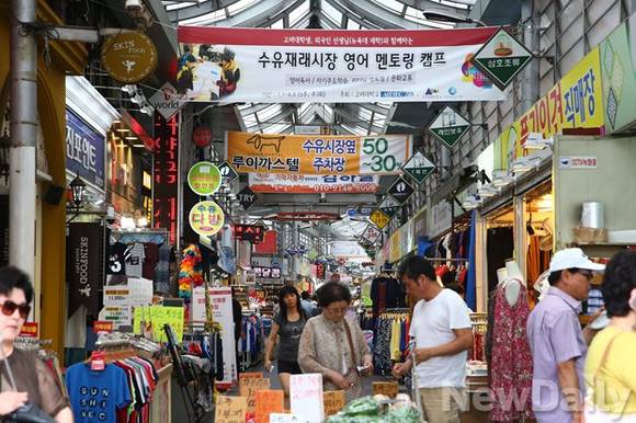 ▲ 수유시장은 66년 시장개설 허가를 받고 탄생했다 ⓒ뉴데일리 정재훈