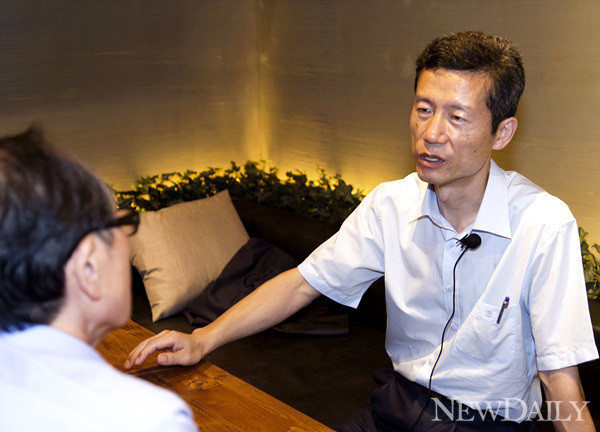 ▲ 주사파 사상 학습서인 강철서신의 저자 김영환씨.ⓒ 뉴데일리DB