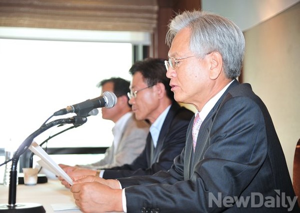 ▲ 법무법인 케이씨엘 고영주 대표 변호사 ⓒ뉴데일리=정재훈