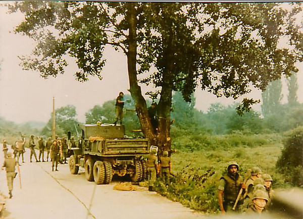 ▲ 판문점 미루나무 제걱작전.(자료사진)