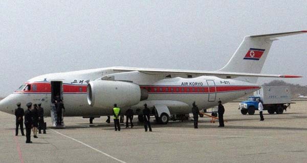 ▲ 북한 고려항공의 An-148 중단거리 여객기. [사진: NK뉴스 보도화면 캡쳐]