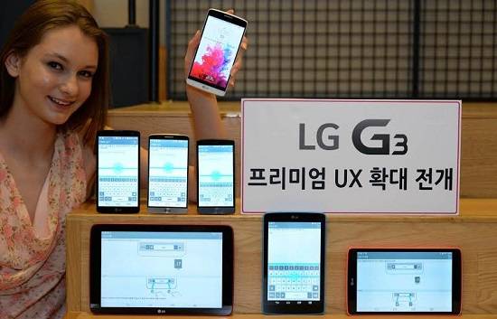 ▲ LG전자가 전략 스마트폰 ‘LG G3’의 대표 UX(사용자경험)를 향후 출시하는 스마트폰과 태블릿에 확대 적용한다고 19일 밝혔다. ⓒLG전자 제공