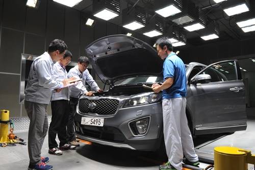 ▲ 3세대 쏘렌토 품질 탄생의 주역 기아차 화성공장 전경ⓒ기아차 제공