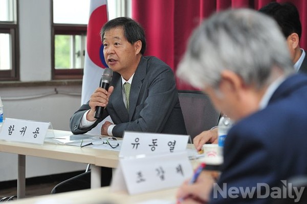 ▲ 케이씨엘 함귀용 변호사 ⓒ뉴데일리 정재훈