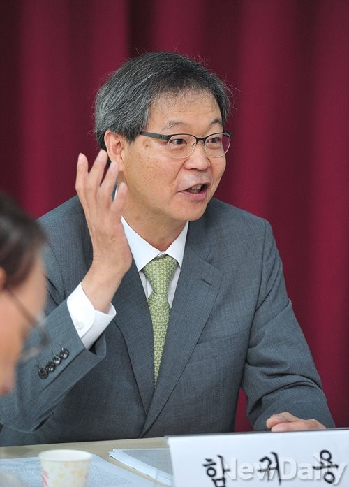 ▲ 케이씨엘 함귀용 변호사 ⓒ뉴데일리 정재훈