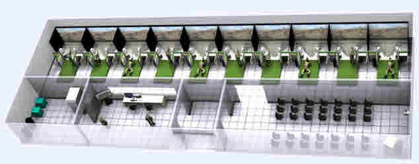 ▲ 분대모의 전투훈련체계 조감도.ⓒ방위사업청