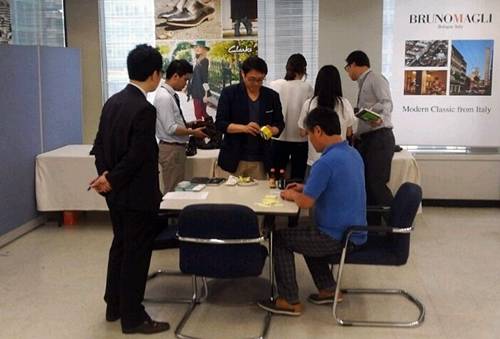 ▲ ⓒ지난 5월 진행되었던 '14 F/W Buyer's Day 모습.(사진=금강제화 제공)