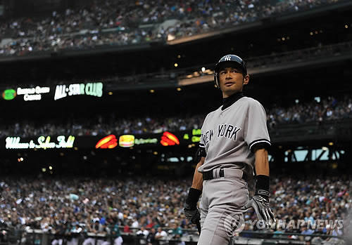 ▲ 美 프로야구 뉴욕 양키즈에서 뛰고 있는 41세 노장 스즈키 이치로 선수.ⓒ연합뉴스