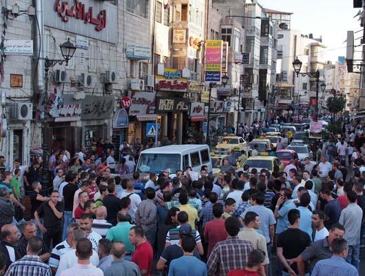 ▲ 서안 지구의 중심지인 라말라 시내. 駐팔레스타인 대표부도 라말라에 있다. [사진: 팔레스타인 모니터링 단체]