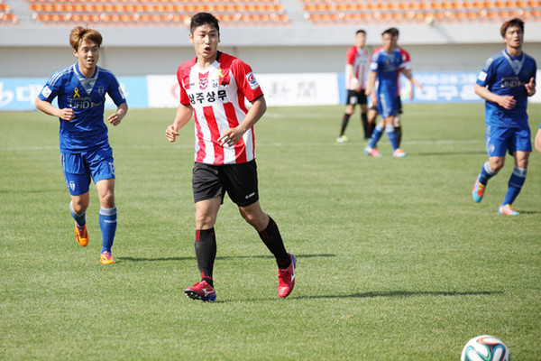 ▲ 이근호 선수.ⓒ상주 상무