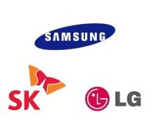 ▲ ⓒ삼성, SK, LG 그룹 로고