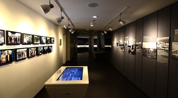 ▲ 판문점 갤러리 전시실 모습 [사진: 통일부 제공]