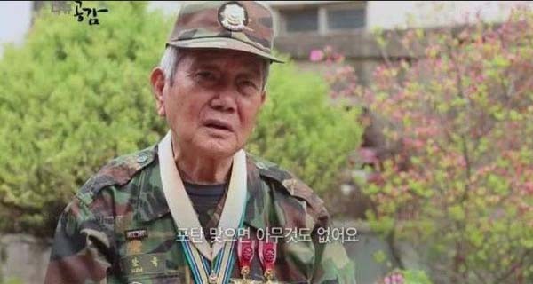 ▲ 6.25전쟁 참전유공자의 이야기를 담은 다큐멘터리. 이들에게는 '보상금'도 없다. 월 17만 원의 명예수당 뿐이다. [사진: KBS 다큐 공감 방영화면 캡쳐]