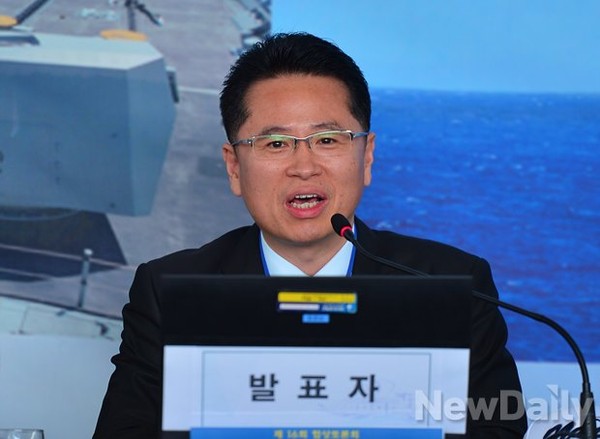 ▲ 신인균 자주국방네트워크 대표ⓒ 뉴데일리 정상윤
