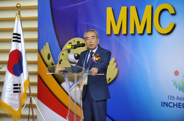 ▲ 김영수 조직위원장.ⓒ인천AG조직위