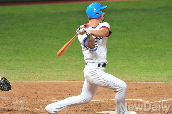 ▲ 오재원 선수.ⓒ정재훈 기자