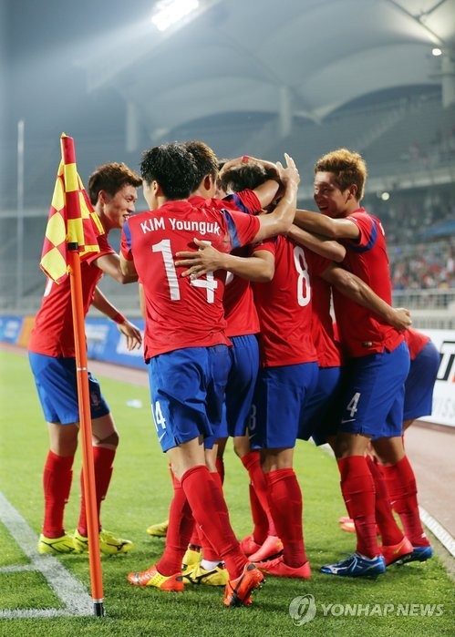 ▲ 대한민국 아시안게임 축구 대표팀.ⓒ연합뉴스