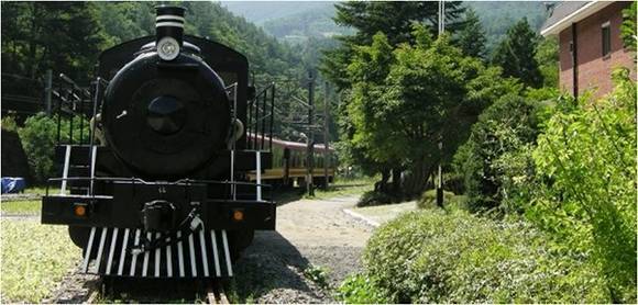 ▲ 국내 첫 철도 체험형 리조트 '하이원 추추파크'에서 운행할 관광열차.ⓒ뉴데일리