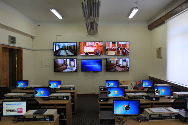 KOICA의 도움으로 구축한 몽골 '전자 국회 시스템'에는 기자실도 포함돼 있다. 사진은 몽골 국회 기자실 모습. [사진: KOICA 제공]