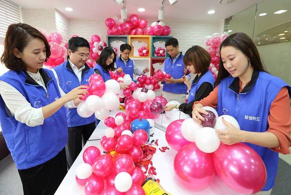 ▲ 글로벌 자원봉사 대축제(삼성카드) ⓒ삼성