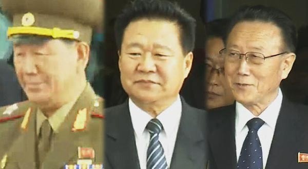 ▲ 지난 4일, 12시간 짜리 방한을 한 '북한 최고위 3인방'에 박근혜 정부의 '원칙'이 무너지는 걸까.ⓒ당시 YTN 보도화면 캡쳐