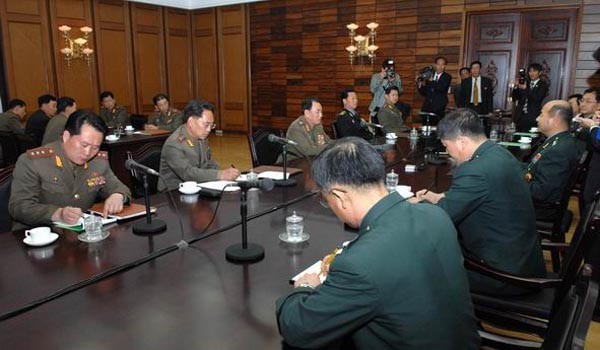 ▲ 과거 열렸던 남북 군사회담의 모습. ⓒ통일부 홈페이지