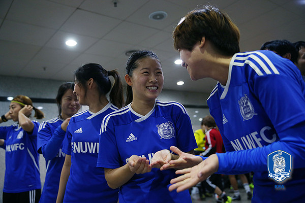 ▲ 서울대여자축구동아리 선수들.ⓒ대한축구협회