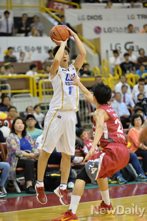 ▲ 김지후 선수.ⓒ프로농구연맹