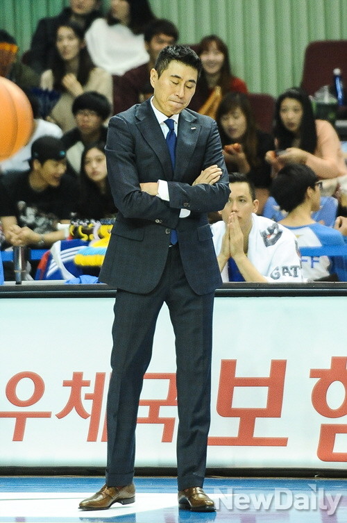 ▲ 이상민 감독.ⓒ프로농구연맹