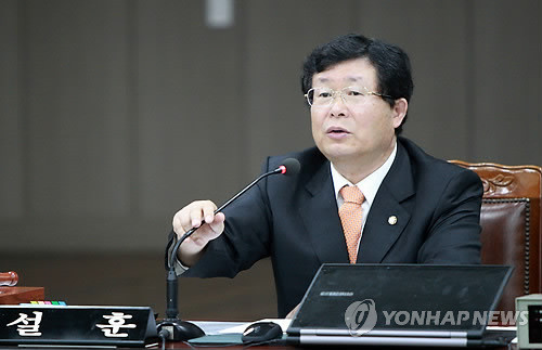 ▲ 국회 교육문화위원장 자격이 의심스런 설훈의원.ⓒ뉴데일리