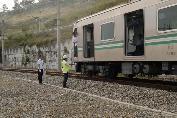 ▲ 대구시도시철도공사는 23일 안심차량기지에서 운전 분야의 이론 및 실기 등 직무능력을 평가하는 기관사 운전기량 경진대회를 개최한다. 사진은 지난해 대회 모습. ⓒ철도공사 제공