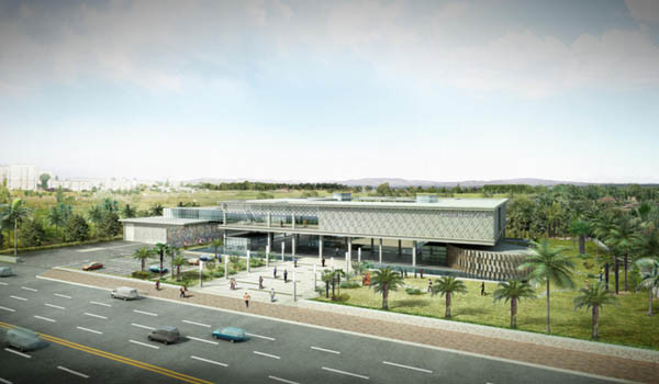 ▲ 정부가 민주콩고에 지어주기로 한 현대식 박물관 조감도. ⓒKOICA 제공