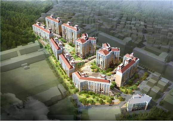 ▲ 반도건설이 지난 21일 수주한 서울 등촌1구역 재건축사업 조감도.ⓒ반도건설