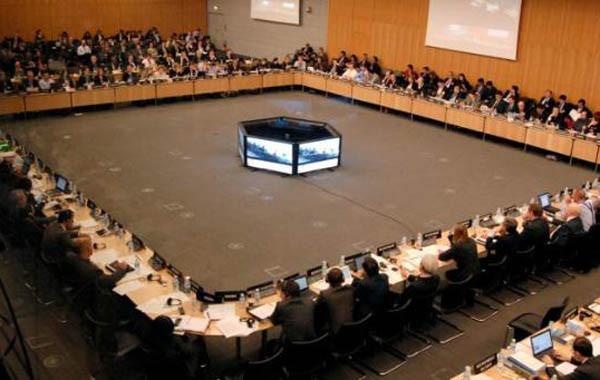 ▲ OECD 산하 FATF 회의 장면. FATF는 34개 국가와 2개 국제기구가 가입해 있다. ⓒOECD FATF 홈페이지 캡쳐
