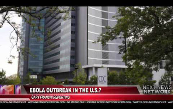 에볼라 바이러스가 미국은 물론 아시아로까지 번지는 분위기다. ⓒ미국서 에볼라 환자 발생 당시 현지 TV보도화면 캡쳐