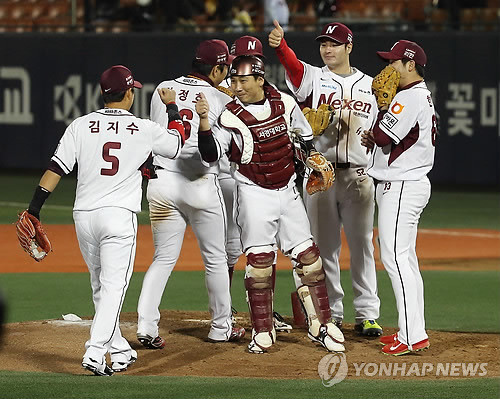 ▲ 1차전을 승리로 가져간 넥센 ⓒ연합뉴스DB